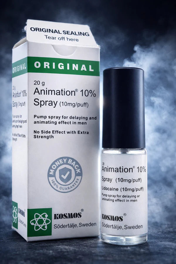 Original Animation Delay Spray 20g – Extra Strength Performance Spray for Men