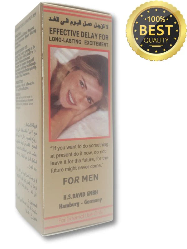 Deadly Shark 48000 Delay Spray – Lidocaine Formula for Men