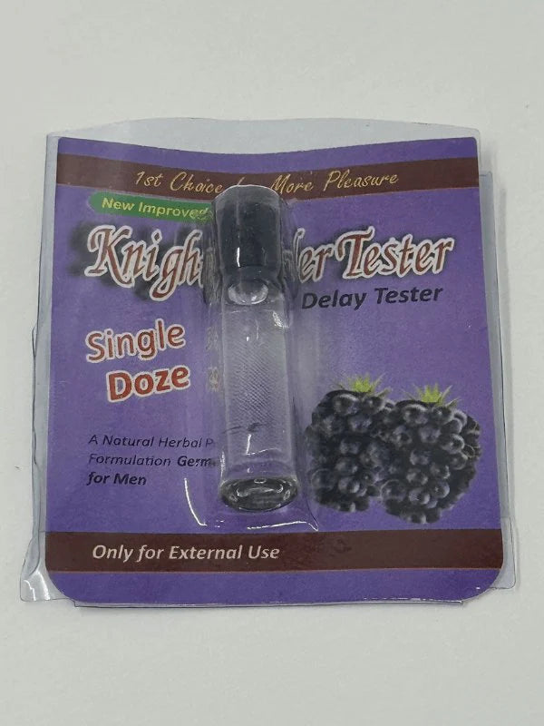 Knight Rider Delay Testers – 6 Flavors | 12 Single-Dose Testers