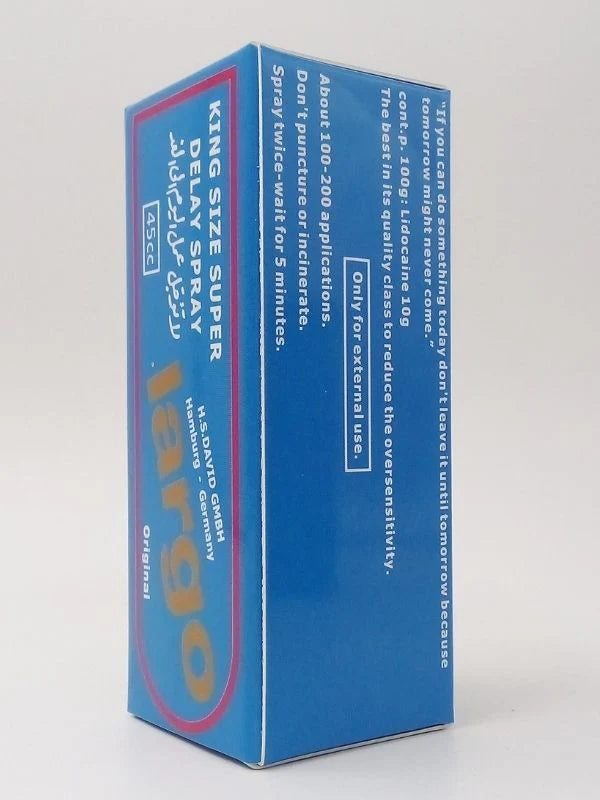 Largo Delay Spray 45ml – German Formula for Long Lasting Performance
