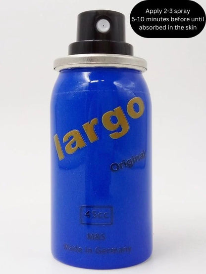 Largo Delay Spray 45ml – German Formula for Long Lasting Performance