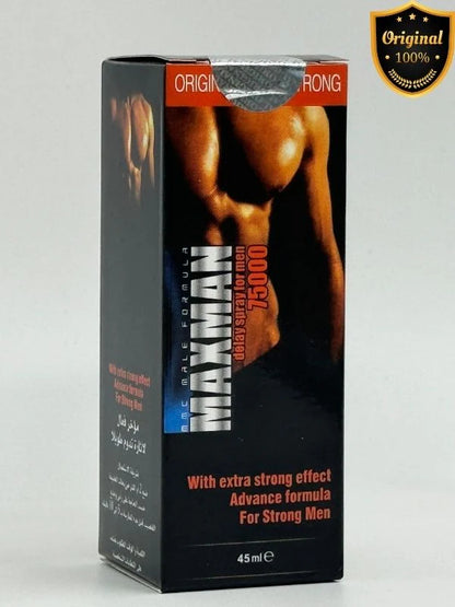 Maxman Delay Spray 75000 – Extra Strength Delay Spray for Men (45ml)