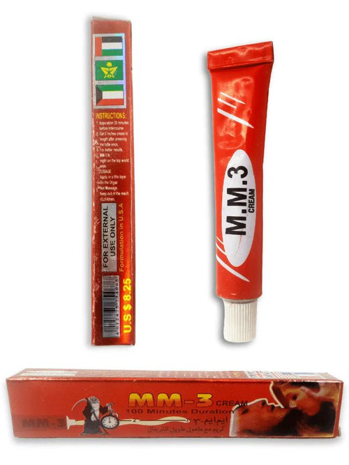 MM3 Delay Cream – Long Lasting Performance Cream for Men