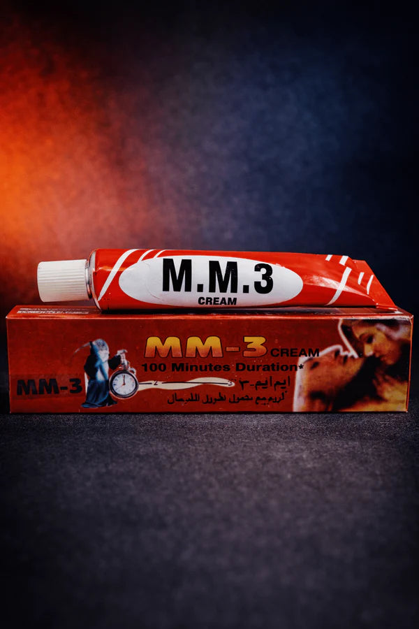MM3 Delay Cream – Long Lasting Performance Cream for Men