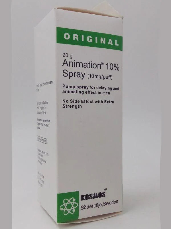Original Animation Delay Spray 20g – Extra Strength Performance Spray for Men