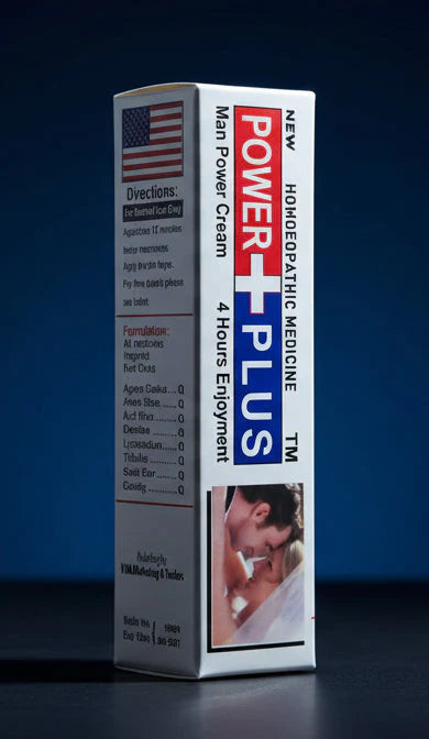 Power Plus Cream – Homoeopathic Performance Cream for Men