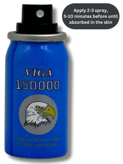 Super Viga 150000 Delay Spray for Men 45ml – Long Lasting Performance Spray