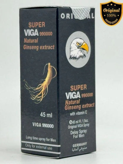 Super Viga 990000 Delay Spray – Ginseng with Vitamin E