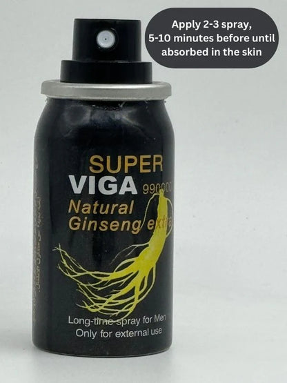 Super Viga 990000 Delay Spray – Ginseng with Vitamin E