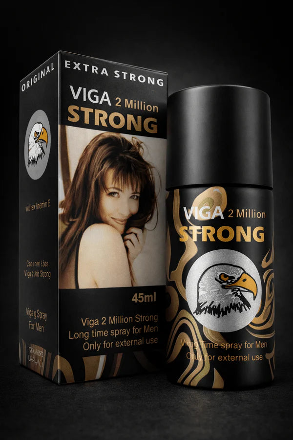 Viga 2 Million Delay Spray – Extra Strong Lidocaine Formula
