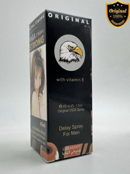 Viga 2 Million Delay Spray – Extra Strong Lidocaine Formula