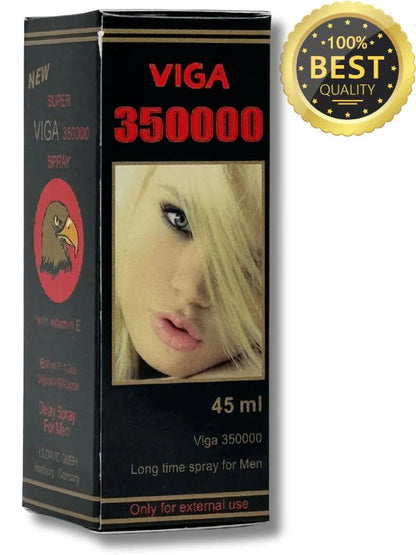 Viga 350000 Delay Spray for Men – Strong Long Lasting Formula (45ml)