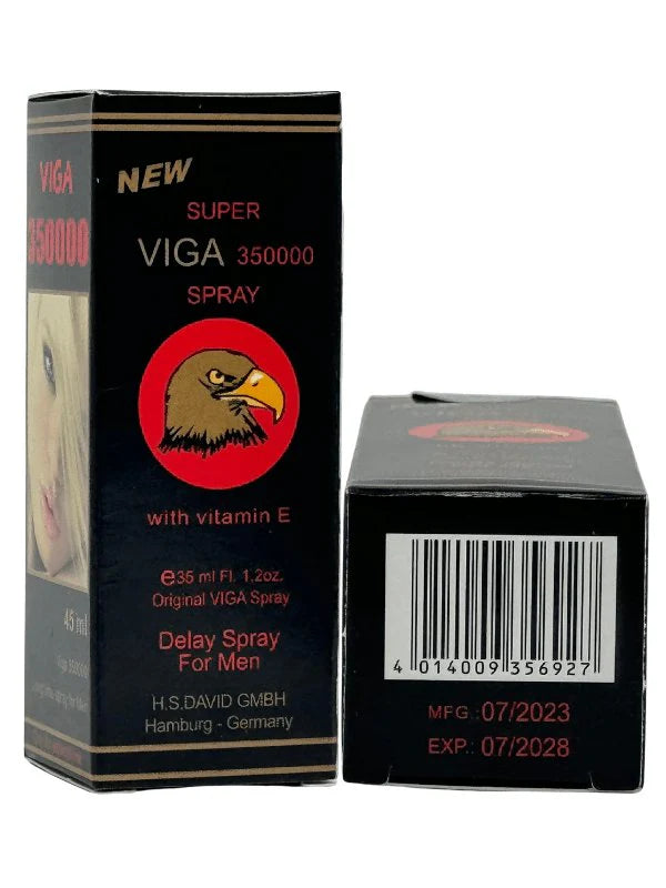 Viga 350000 Delay Spray for Men – Strong Long Lasting Formula (45ml)