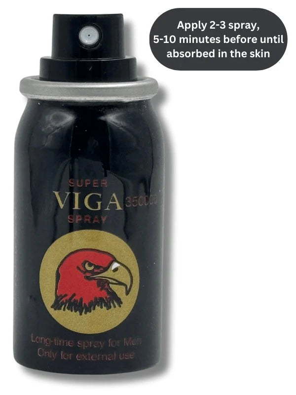 Viga 350000 Delay Spray for Men – Strong Long Lasting Formula (45ml)