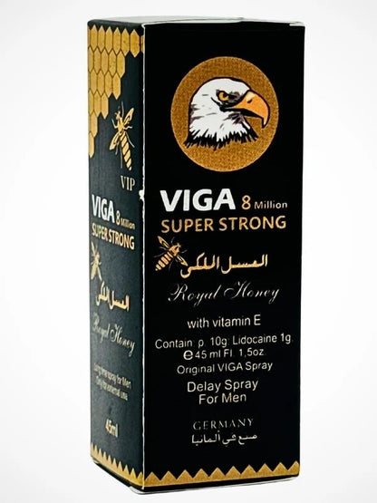 Viga 8 Million Delay Spray for Men – Super Strong Long Lasting Formula (45ml)